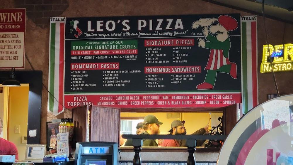 Leo's Pizza Menu image 1