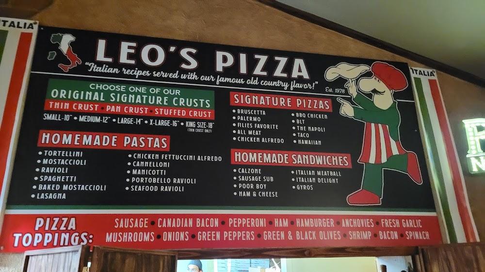 Leo's Pizza Menu image 3