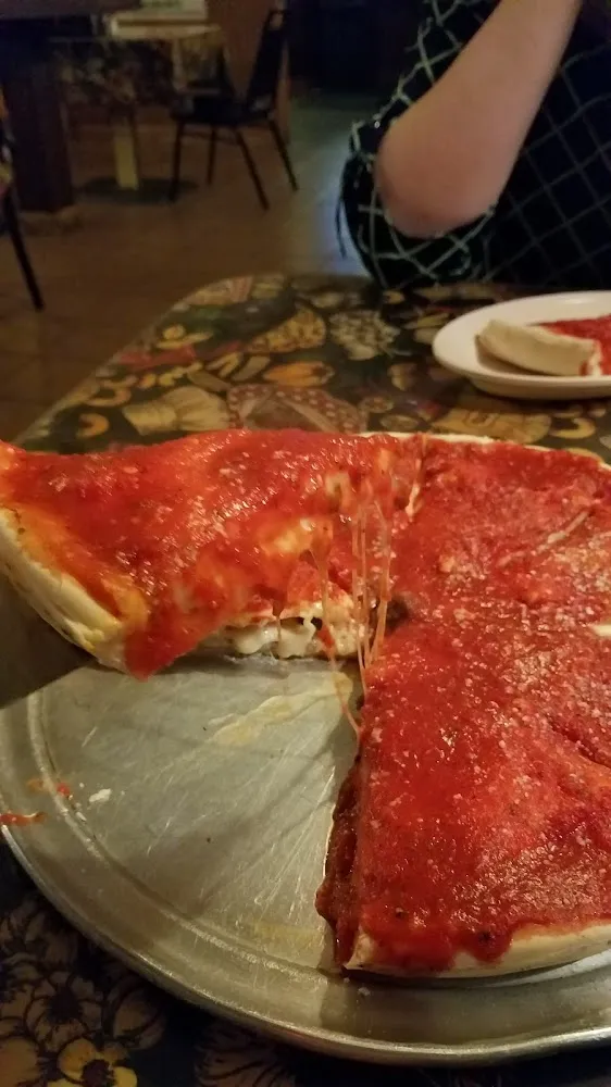 Stuffed Pizza Medium Burger