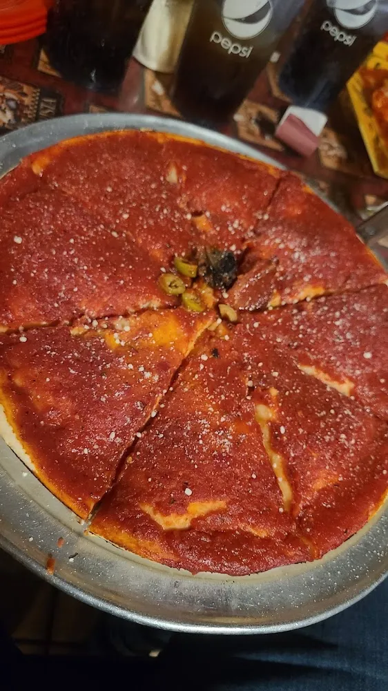 Stuffed Pizza Salami