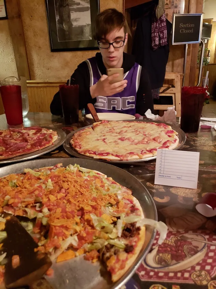 Taco Pizza Cheese Pizza Hawaiian Pizza